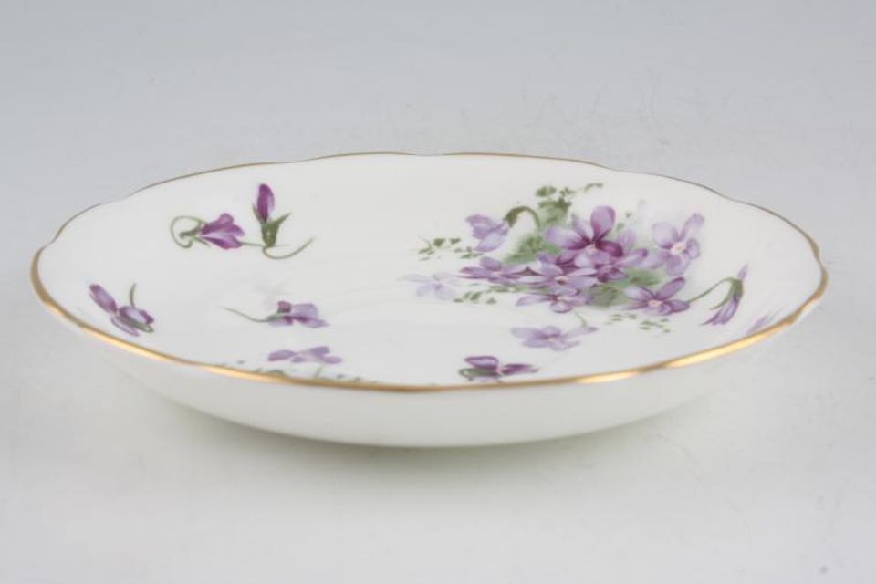 Hammersley Victorian Violets - From Englands Countryside Tea Saucer Deep 5 1/2"