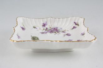 Hammersley Victorian Violets - From Englands Countryside Dish (Giftware) Square 5 3/8"