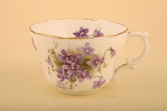 Hammersley Victorian Violets - Crown England Breakfast Cup 2 violets inside 4" x 2 1/2"
