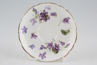 Hammersley Victorian Violets - Crown England Coffee Saucer 4 3/4"