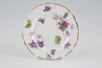 Hammersley Victorian Violets - Crown England Plate Biscuit Plate 4 3/4"