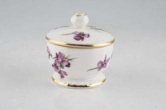 Hammersley Victorian Violets - Acorn in the Crown Box Lidded, Footed 2 1/4"