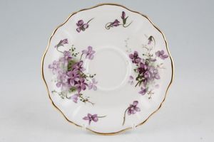 Hammersley Victorian Violets - Acorn in the Crown Tea Saucer