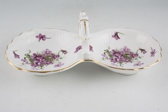 Sell Hammersley Victorian Violets - Acorn in the Crown Dish (Giftware) Divided, 1 Handle