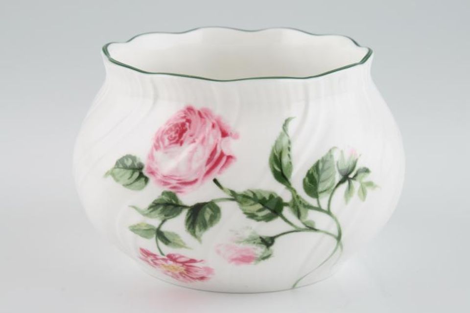 Rosina China Mottisfont Roses Sugar Bowl - Open (Tea) 3"