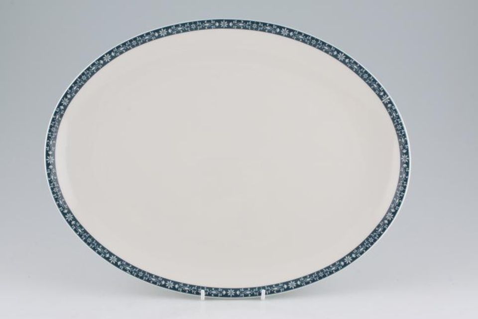 Royal Doulton Moonstone Oval Platter 13 1/4"