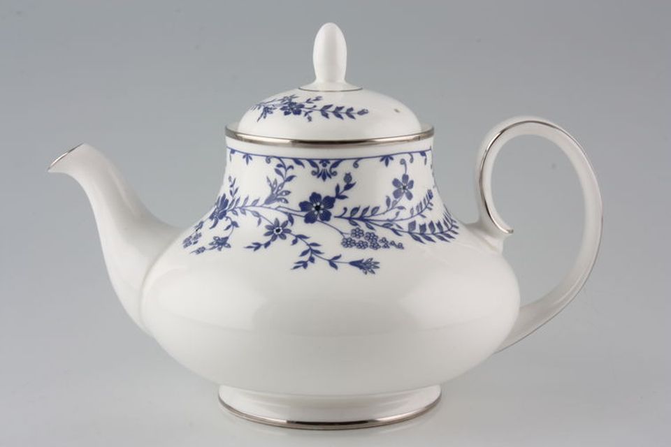 Royal Doulton Sapphire Blossom - H5066 Teapot 2pt