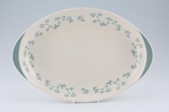 Sell Royal Doulton April Showers - D6435 Oval Platter Eared 17 3/8"