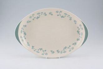 Sell Royal Doulton April Showers - D6435 Oval Platter Eared 14 3/4"