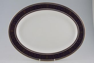 Sell Royal Doulton Imperial Blue Oval Platter 16"