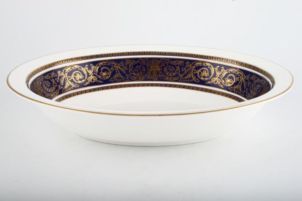 Royal Doulton Imperial Blue Vegetable Dish (Open) Oval 10 3/4"
