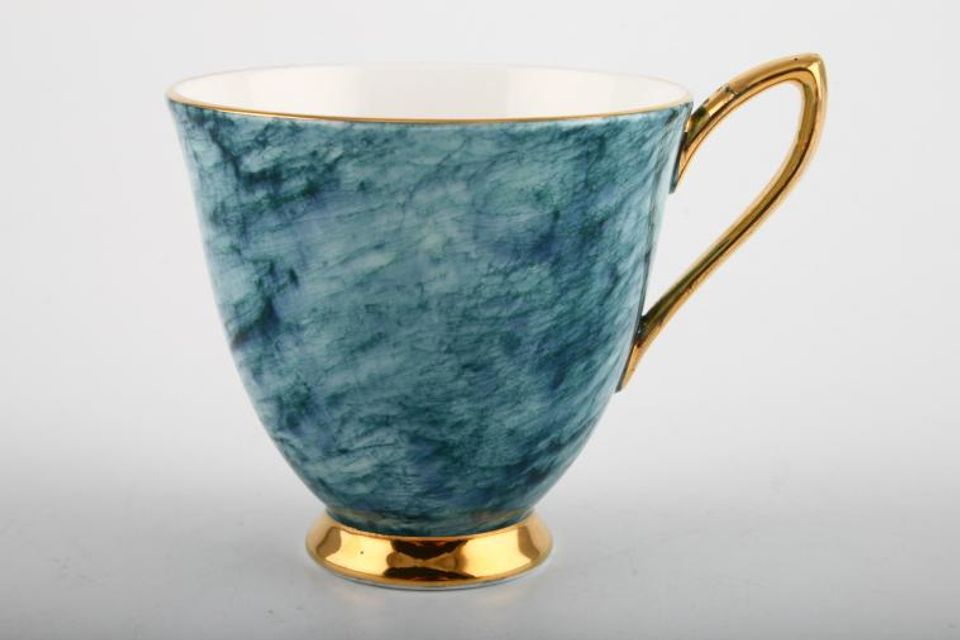 Royal Albert Gossamer Coffee Cup Turquoise 3" x 2 3/4"