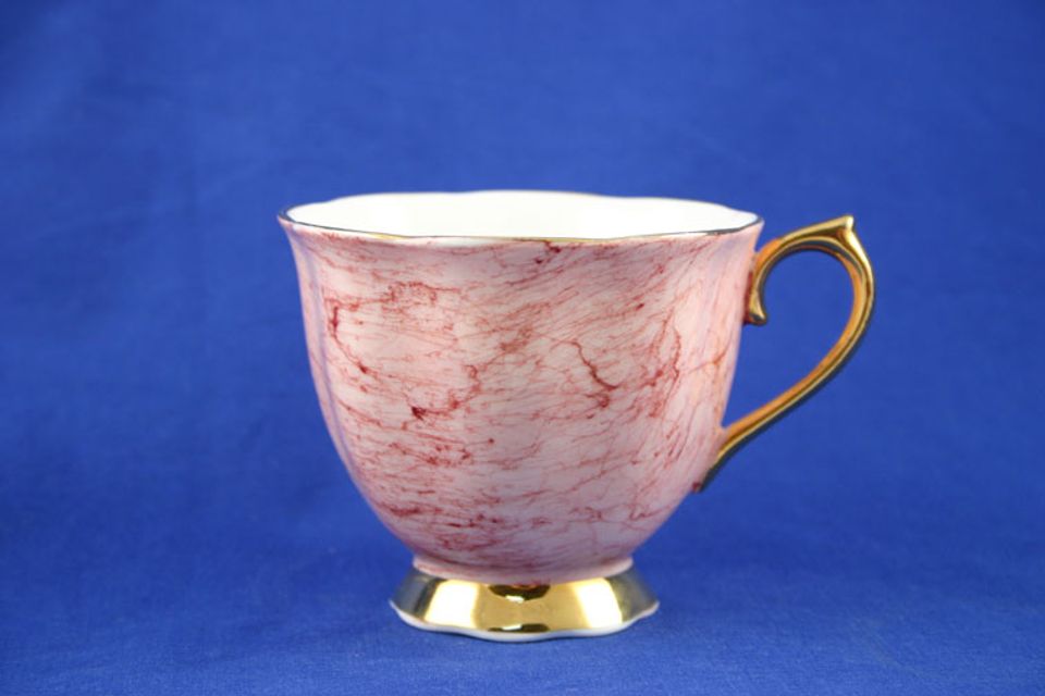 Royal Albert Gossamer Teacup Pink, Wavy Edge 3 1/4" x 2 5/8"