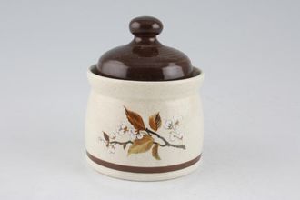 Sell Royal Doulton Wild Cherry - L.S.1038 Sugar Bowl - Lidded (Coffee) With Brown Lid