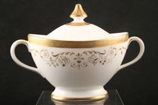 Royal Doulton Belmont - H4991 Sugar Bowl - Lidded (Tea) footed, 2 handles thumb 4