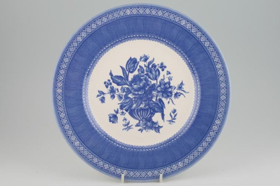 Churchill Out Of The Blue Dinner Plate Pattern in Centre 10 3/4"