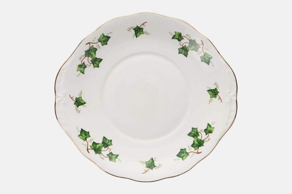 Colclough Ivy Leaf - 8143 Cake Plate Round - eared 10 1/4"