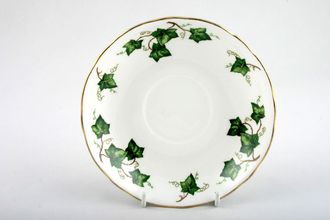 Colclough Ivy Leaf - 8143 Breakfast Saucer Deep. Well not raised 6"