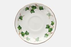 Colclough Ivy Leaf - 8143 Breakfast Saucer Deep. Raised well 6" thumb 1