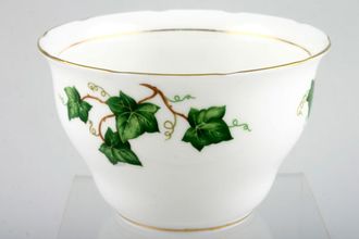 Colclough Ivy Leaf - 8143 Sugar Bowl - Open (Tea) wavy edge 4 3/8" x 2 3/4"