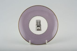 Wedgwood Grand Tour Collection Coffee Saucer Notre Dame 4 3/4"