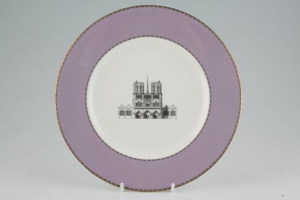 Wedgwood Grand Tour Collection Salad/Dessert Plate Notre Dame 8"