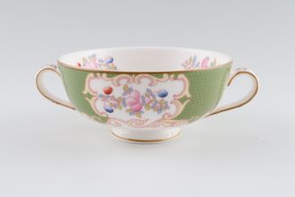 Minton Cockatrice - Green - 4863 Soup Cup Green outside