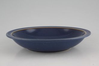 Denby Reflex Rimmed Bowl Blue 8 3/8"
