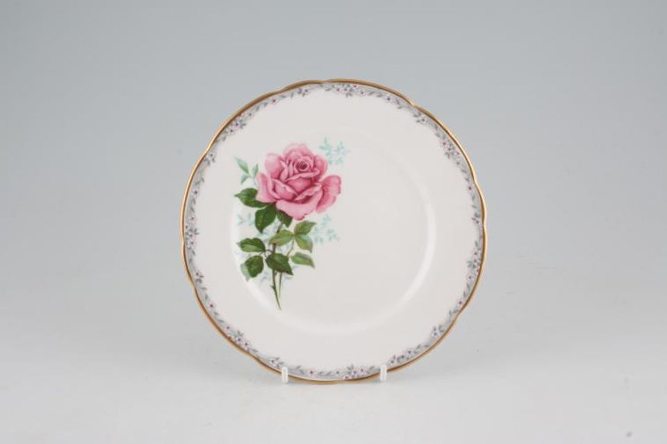 Royal Stafford Roses To Remember - Pink Tea / Side Plate 6 5/8"