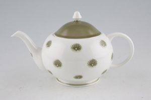 Susie Cooper One O' Clocks - Green Teapot