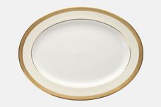 Minton Buckingham Gold - K159 Oval Platter 16 3/8" thumb 1