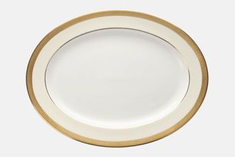 Minton Buckingham Gold - K159 Oval Platter 16 3/8"