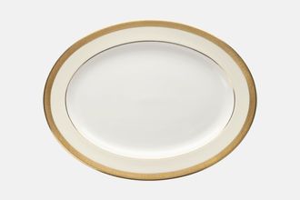 Minton Buckingham Gold - K159 Oval Platter 16 3/8"