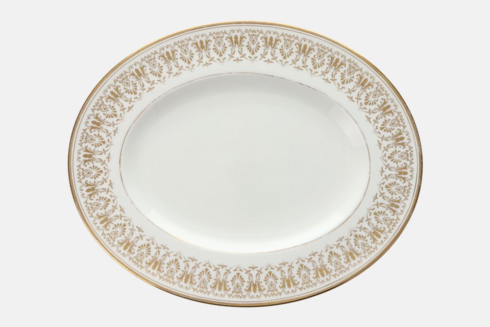 Tuscan & Royal Tuscan Gainsborough Oval Platter 13"