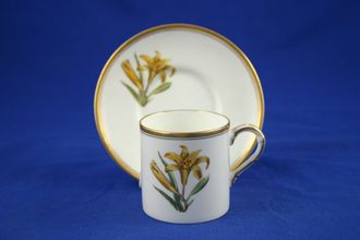 Royal Worcester Lily Coffee/Espresso Can 2 3/8" x 2 1/4"