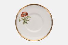 Royal Worcester Poppy Coffee Saucer 4 3/4" thumb 3