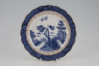 Booths Real Old Willow - Silicon China Salad/Dessert Plate 7 1/2"