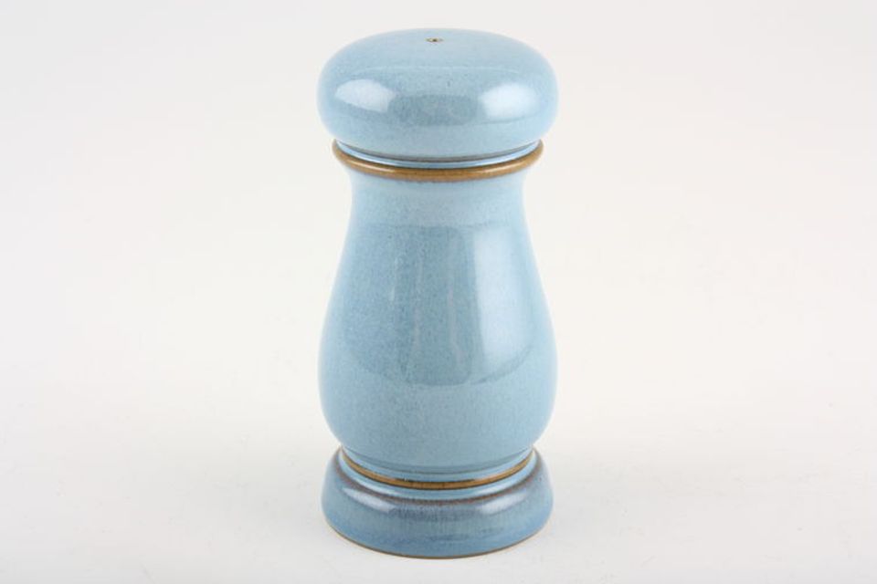 Denby Colonial Blue Salt Pot Tall 4"