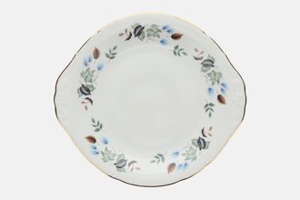 Colclough Linden - 8162 Cake Plate round/eared 10 1/2"