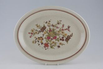 Royal Doulton Gaiety - L.S.1014 Oval Platter 13 1/4"