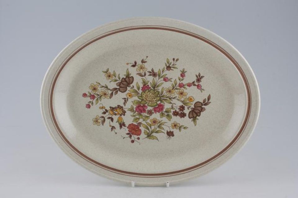 Royal Doulton Gaiety - L.S.1014 Oval Platter 13 1/4"