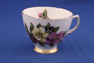 Sell Colclough Red + Pink + Yellow Flowers - 7875 Teacup Shape H 3 5/8" x 2 5/8"
