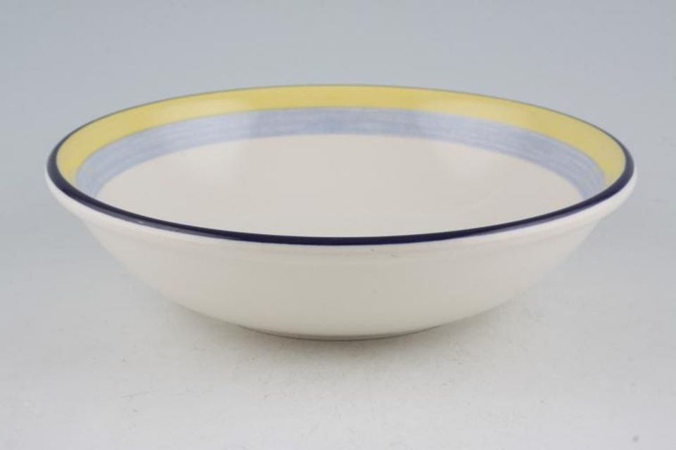 Poole Beach Huts Soup / Cereal Bowl 7 1/2"