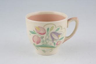 Sell Susie Cooper Dresden Sprays - Pink Coffee Cup 2 1/2" x 2 3/8"