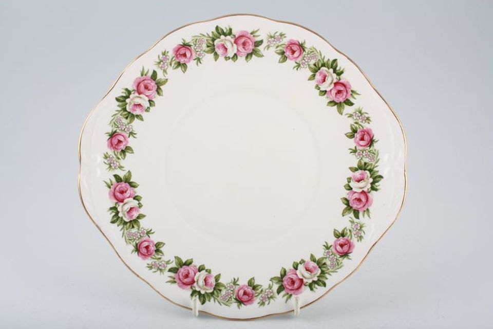 Colclough Enchantment - 7132 Cake Plate round eared 10"