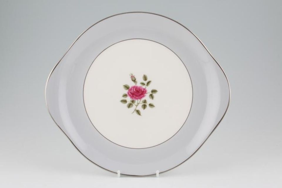 Royal Doulton Chateau Rose - H4940 Cake Plate round, eared. 10 3/8"