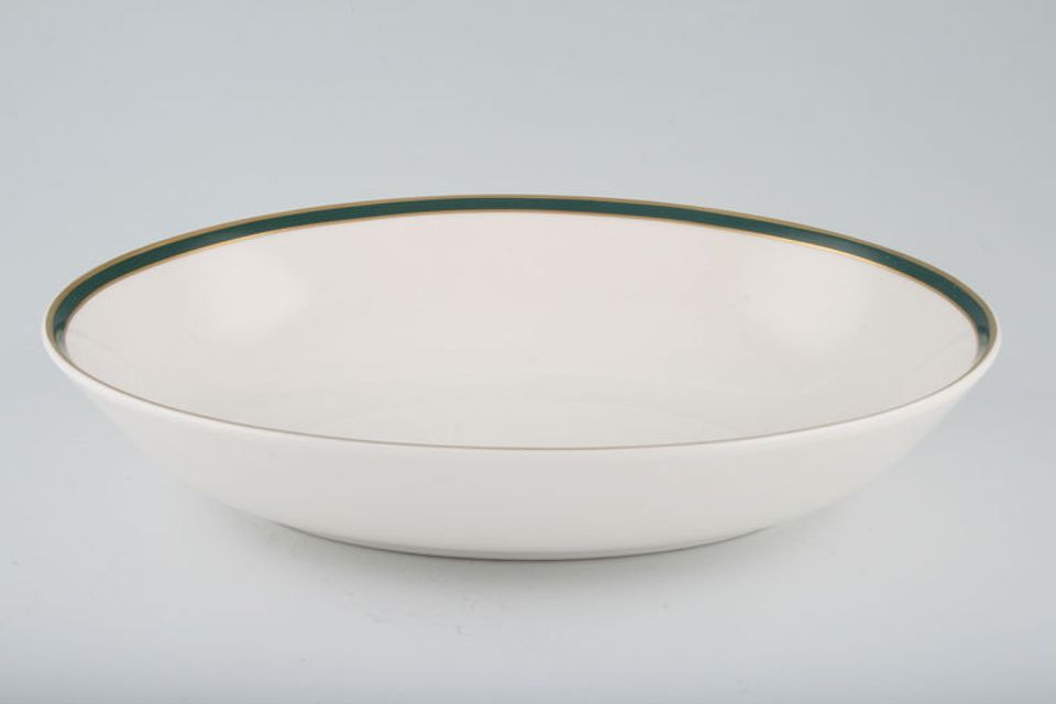 Royal Doulton Oxford Green - T.C.1191 - Romance Collection Vegetable Dish (Open) 9 3/4"
