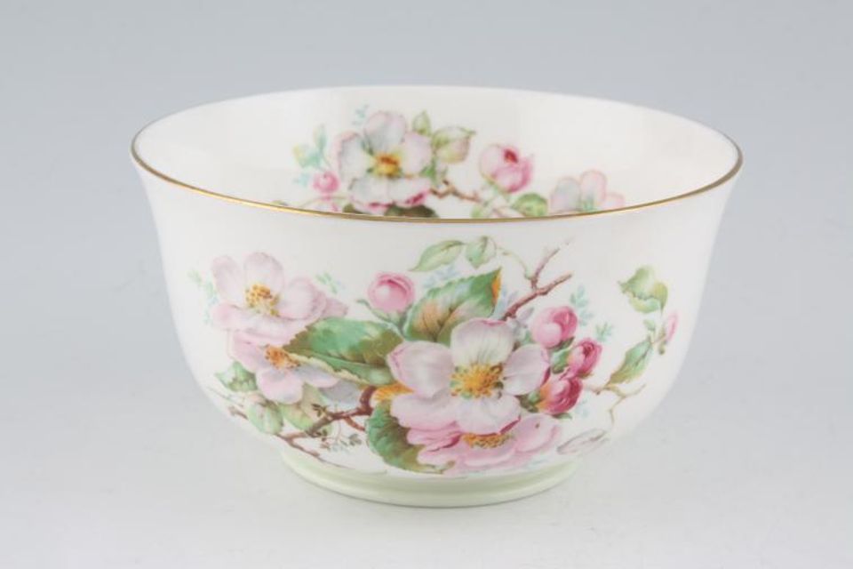 Royal Doulton Apple Blossom - H4899 Sugar Bowl - Open (Tea) Round 4 3/4"