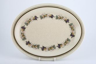 Sell Royal Doulton Harvest Garland - Thick Line - L.S.1018 Oval Platter 16 1/8"