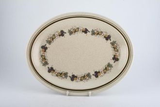 Sell Royal Doulton Harvest Garland - Thick Line - L.S.1018 Oval Platter 13 1/2"
